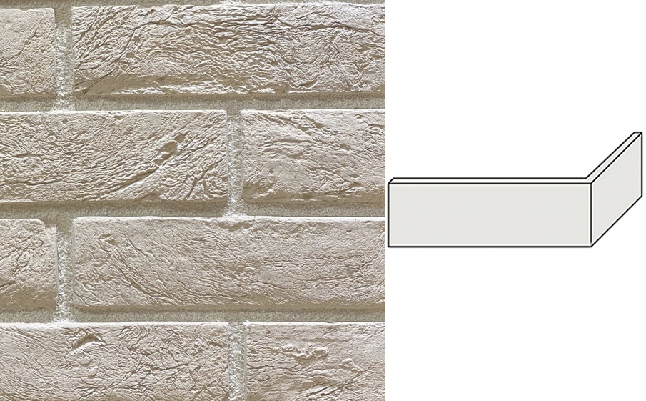 Угловой декоративный кирпич Redstone Кронштадт KR-10/U, 230*105*66 мм