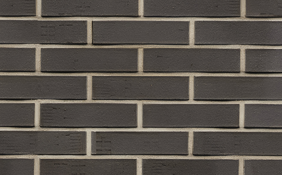 Кирпич клинкерный Muhr 05F Eisenschmelz Schwarzbraun Fuss гладкий, 290*90*71 мм