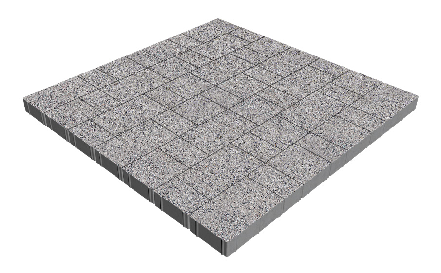 Плитка тротуарная SteinRus Новый город Лион Б.9.Псм.6, Backwash, Каспий, толщина 60 мм