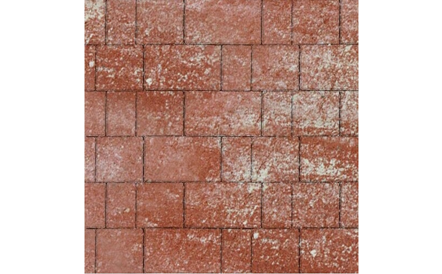 Плитка тротуарная SteinRus Новый город Б.7.Фсм.6, гладкая, ColorMix Порто, толщина 60 мм