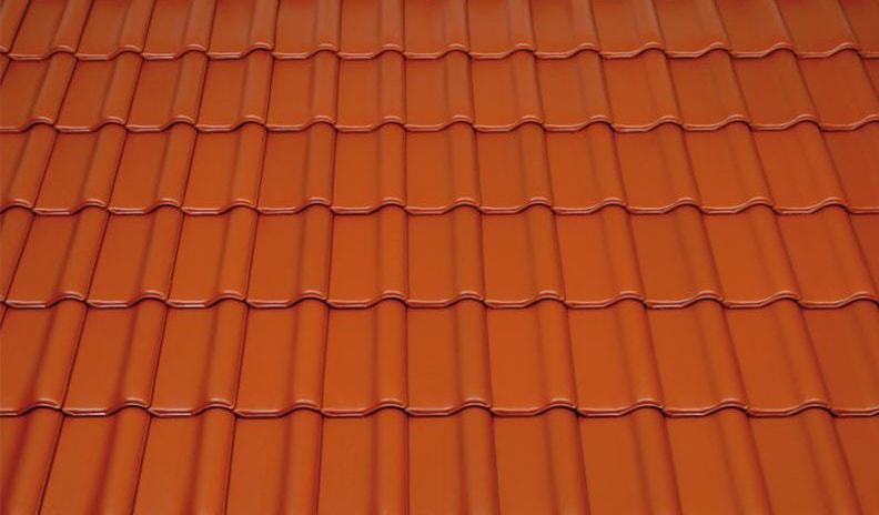 Керамическая черепица рядовая TONDACH Sulm red engobe