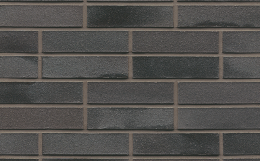 Кирпич клинкерный Muhr 15 Schwarz-bunt Edelglanz гладкий, 250*120*65 мм
