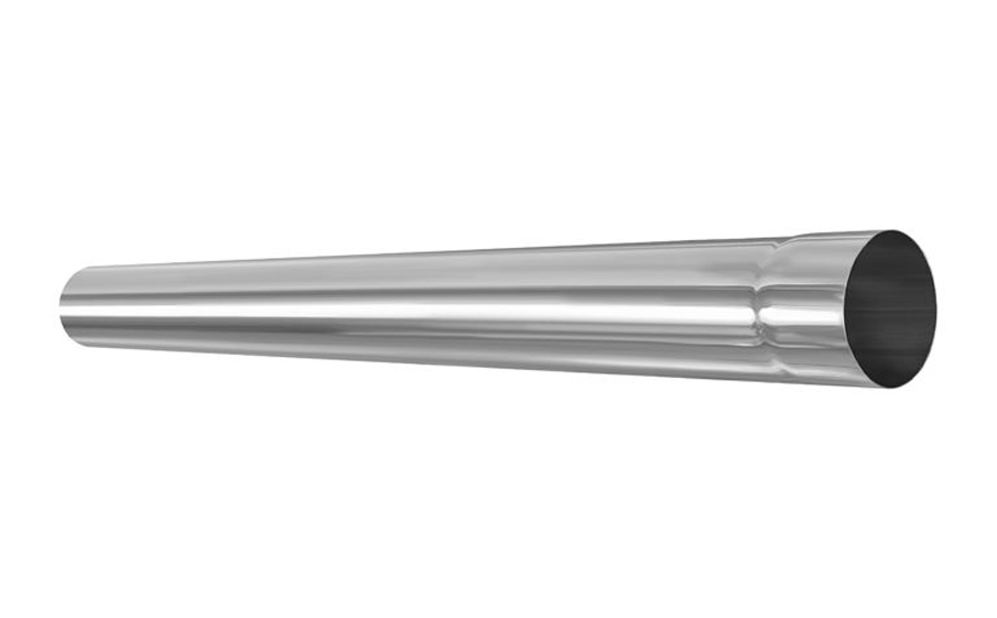 Водосточная труба Aquasystem оцинкованная сталь для системы D 150/100, 1 м