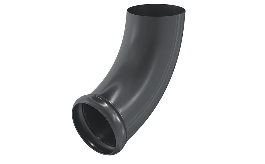 Отвод трубы декорированный Aquasystem PURAL RR 23 для системы D 150/100