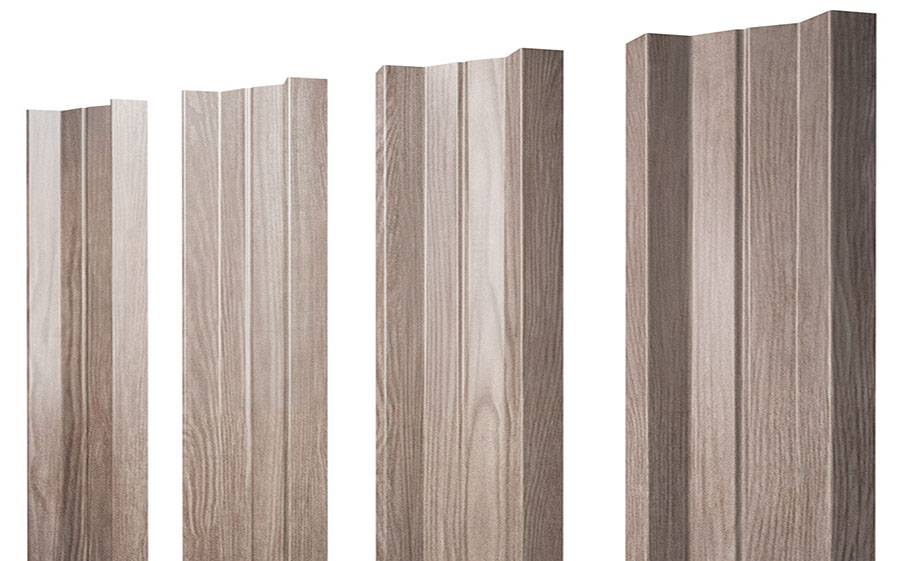 Штакетник М-образный В Print Elite White Wood