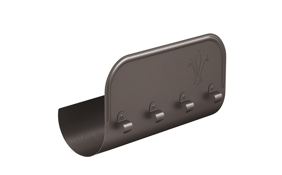 Ограничитель перелива прямой Aquasystem PURAL MATT RR 32 для системы 125/90, 0,4 м