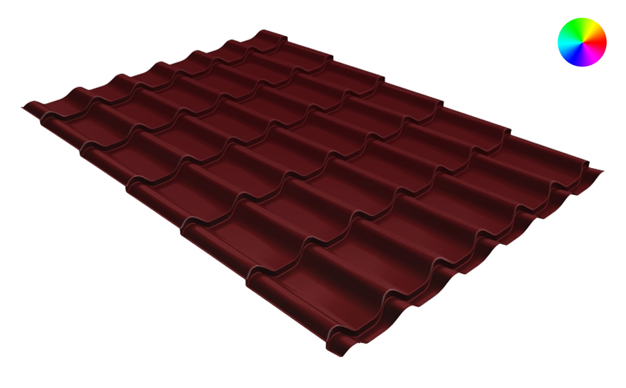 Металлочерепица GRAND LINE Modern Drap