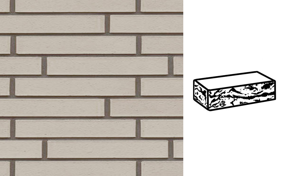 Кирпич клинкерный Muhr 36 Silbergrau nuanciert готик, 290*90*40 мм