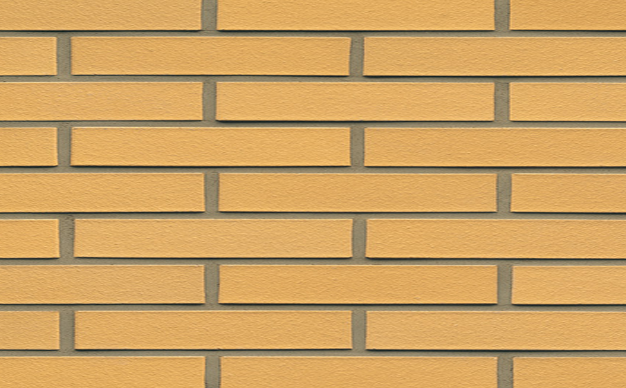 Кирпич клинкерный Muhr 01 Niederlausitzer Gelb гладкий, 290*60*40 мм