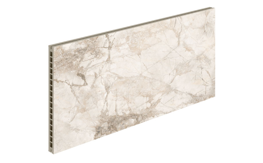 Керамогранитная плита для НВФ ExaTech Marble IN C, 800*397*20 мм