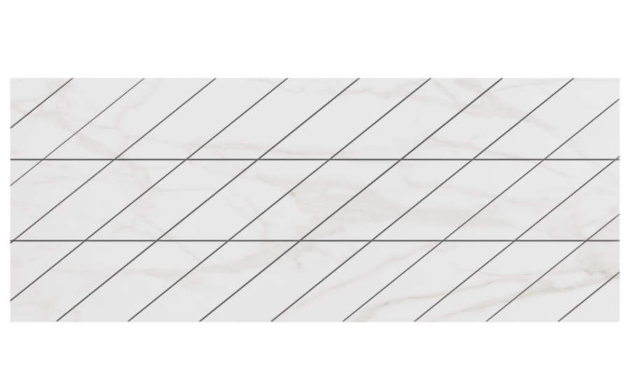 Фальшмозаика Corner Ametis Supreme SM02, неполированный, левый, 600*300*10 мм