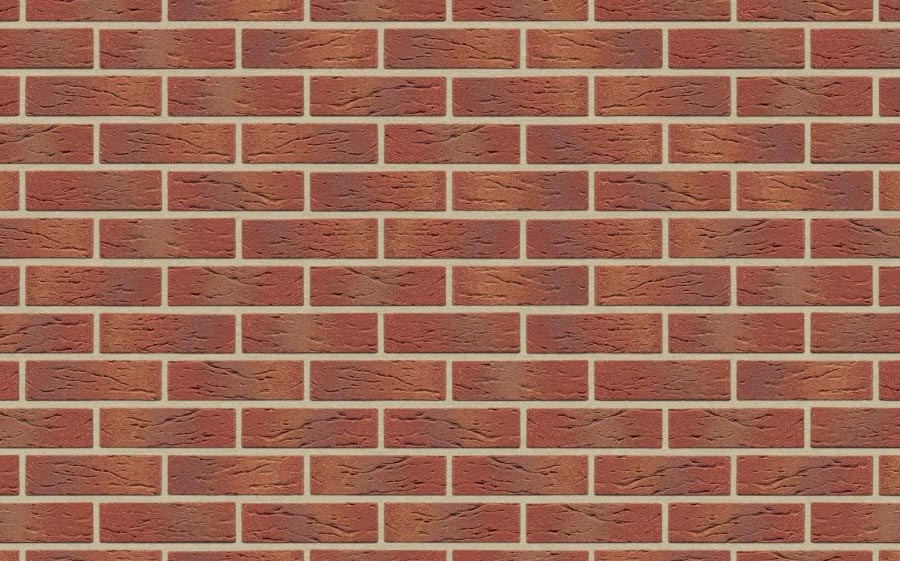 Клинкерная плитка под кирпич Feldhaus Klinker NF 9 R332 carmesi multi mana 240*71*9 мм