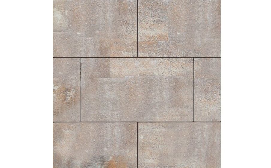 Плитка тротуарная SteinRus Парк Плейс Б.3.П.8, гладкая, ColorMix Берилл, 600*300*80 мм