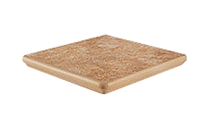 Клинкерная угловая ступень флорентинер Interbau Nature Art Gobi sand, 320*320*9,5 мм