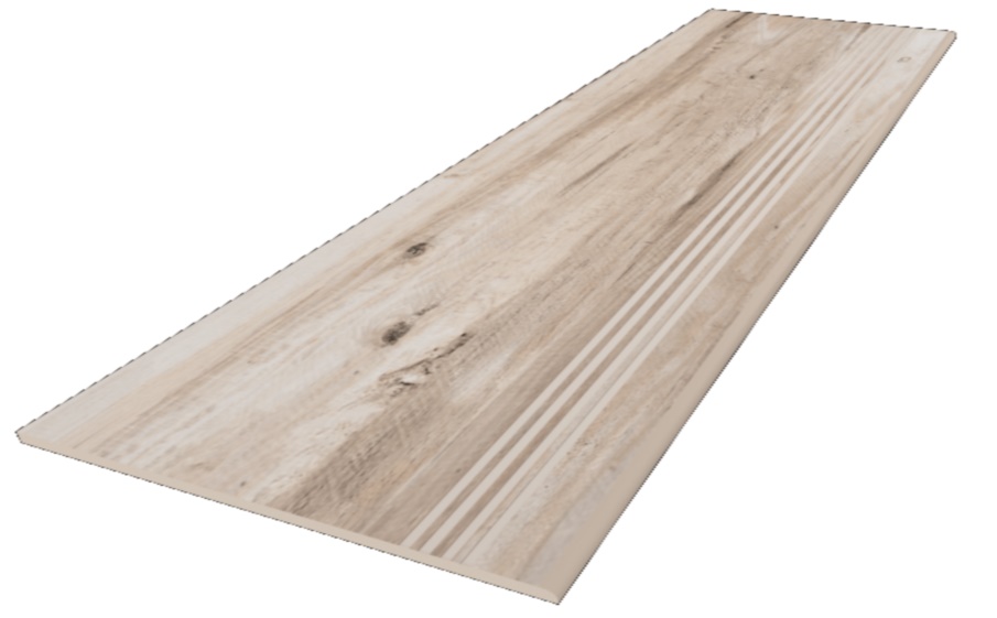 Ступень Estima Spanish Wood SP01, неполированный 1200*300 мм