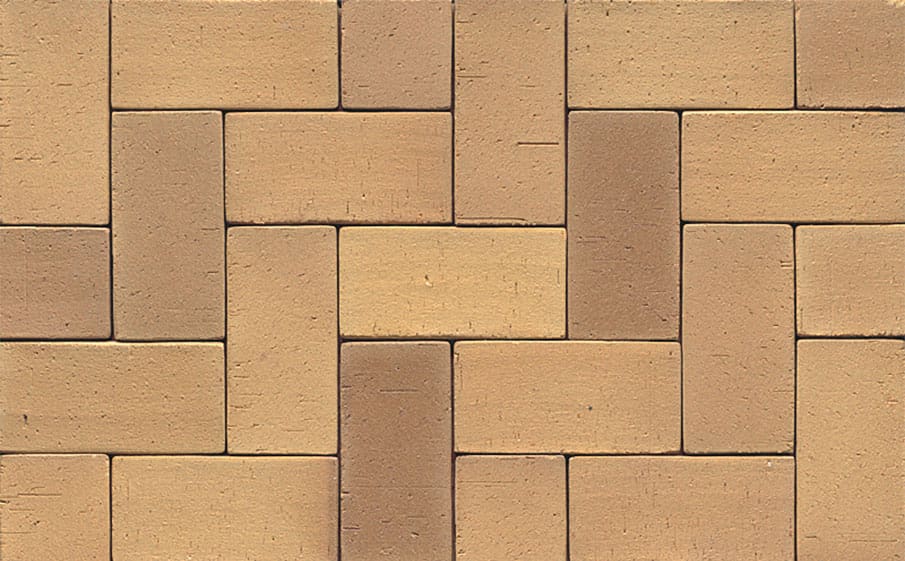 Тротуарная клинкерная брусчатка Muhr №06 Hellbraun-bunt, 290*90*52 мм