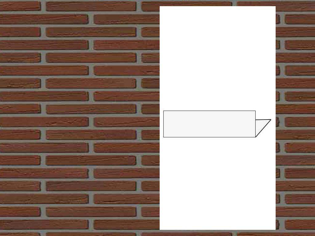 Гибкий кирпич StoCleyer B, угловой элемент 4/4-lintel, 71835 коричневый, 400*40/100*4-8 мм 