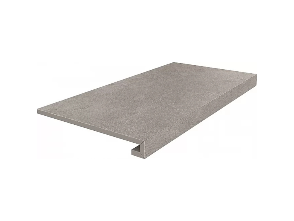 Ступень клееная KERAMA MARAZZI Про Стоун серый необрезная, 600*330*9 мм