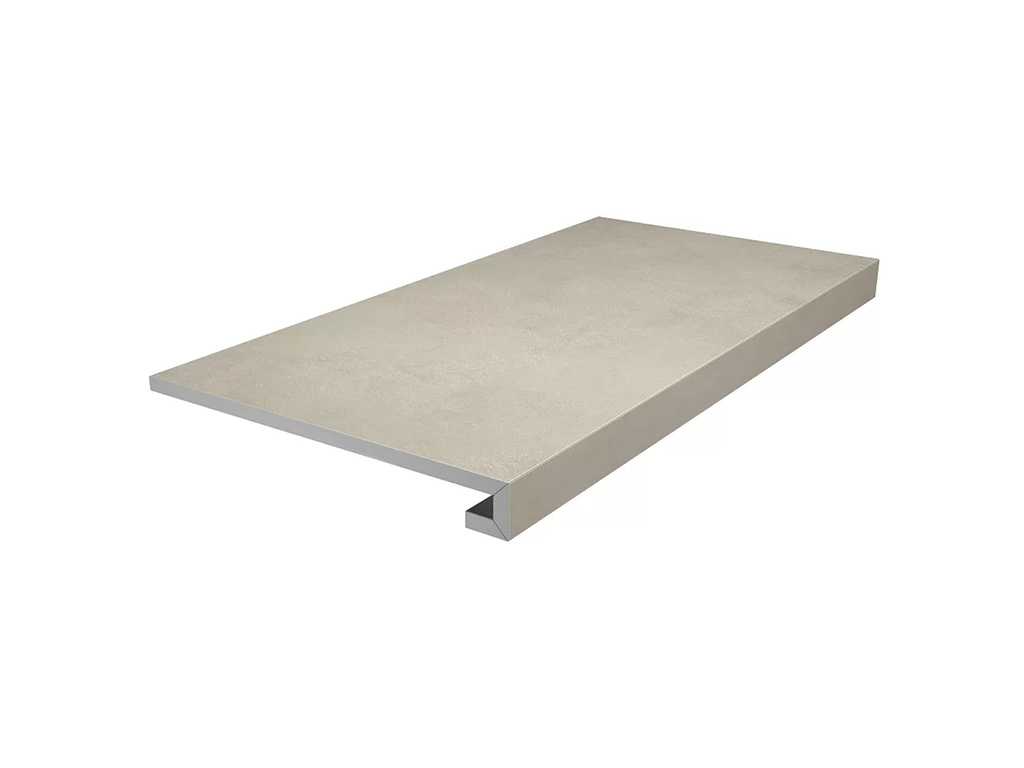 Ступень клееная KERAMA MARAZZI Про Чементо матовая бежевый, 600*330*9 мм