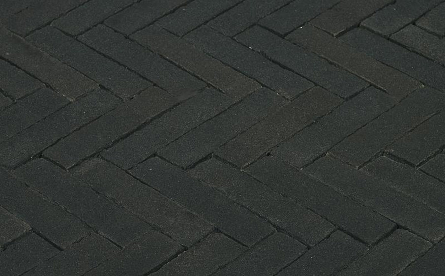 Клинкерная брусчатка Penter Nero, 200*50*85 мм