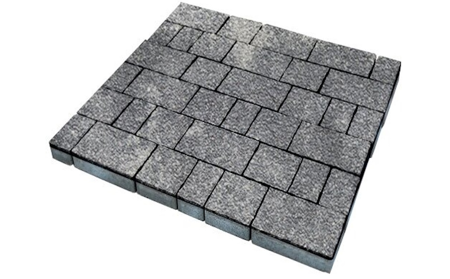 Плитка тротуарная SteinRus Старый город Б.2.Фсм.6, Native, ColorMix Актау, толщина 60 мм