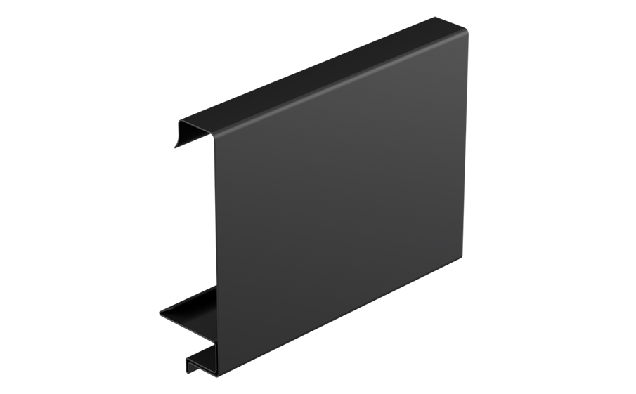 Маскирующая планка Galeco для системы STAL 2 D 125/80*80 мм, RAL 7015, 2 пог. м