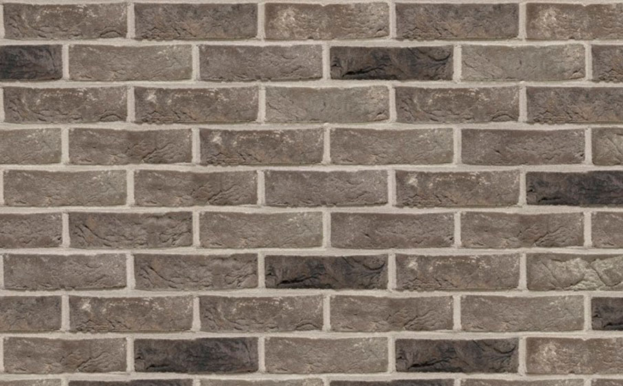 Облицовочный кирпич Terca Cinder Coal-White Grijs-Zwart-Wit, 215*45-50*65 мм
