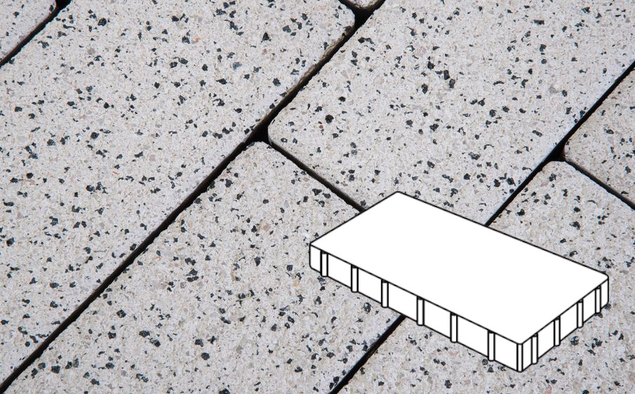 Плитка тротуарная Готика Granite FERRO, Плита Б.6.П.8, Покостовский, 400*200*80 мм