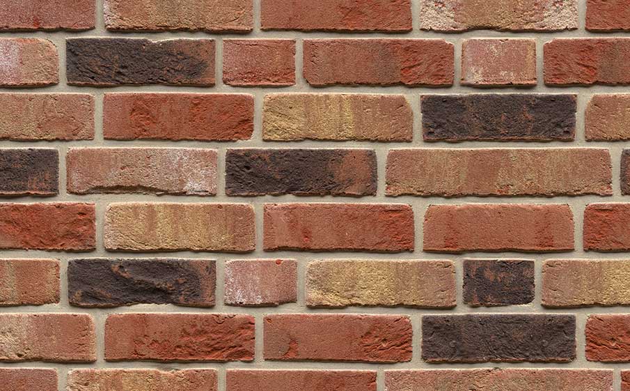 Кирпич облицовочный ручной формовки Muhr Nr 69, Old Saxon Blend, 210*45-50*65 мм по выгодным ценам