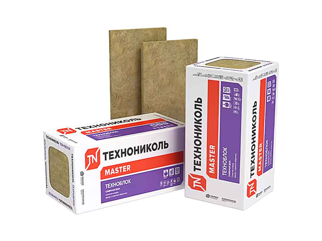 Утеплитель Технониколь Техноблок Стандарт, 6 шт/уп, 1200*600*80 мм