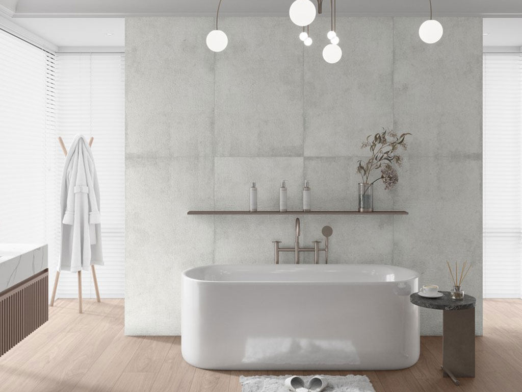 Керамогранит ENNFACE Touch Glacier Matt+Relief, 1200*600*9 мм