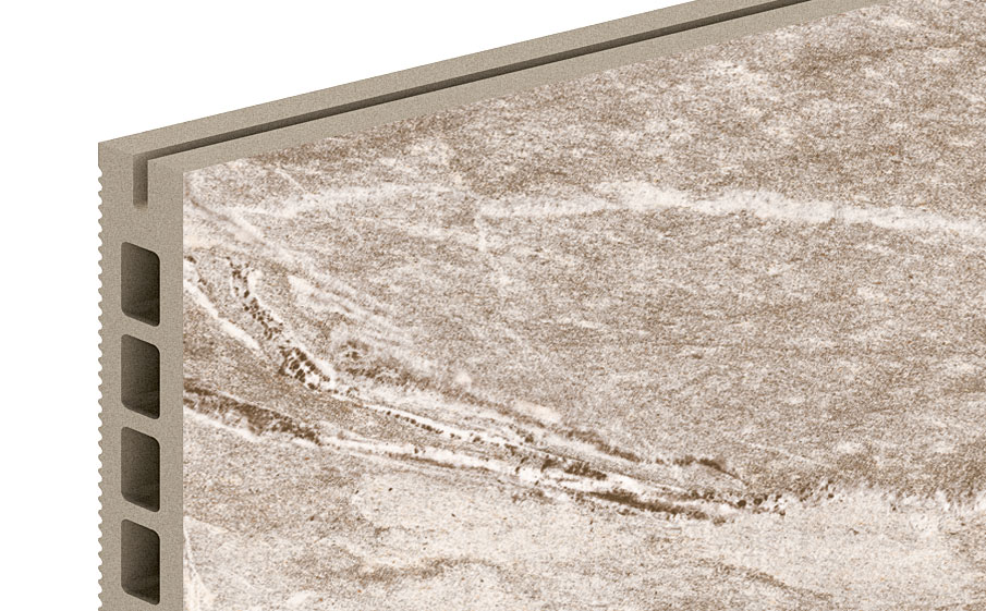 Керамогранитная плита для НВФ ExaTech Marble PR2 B, 800*397*20 мм