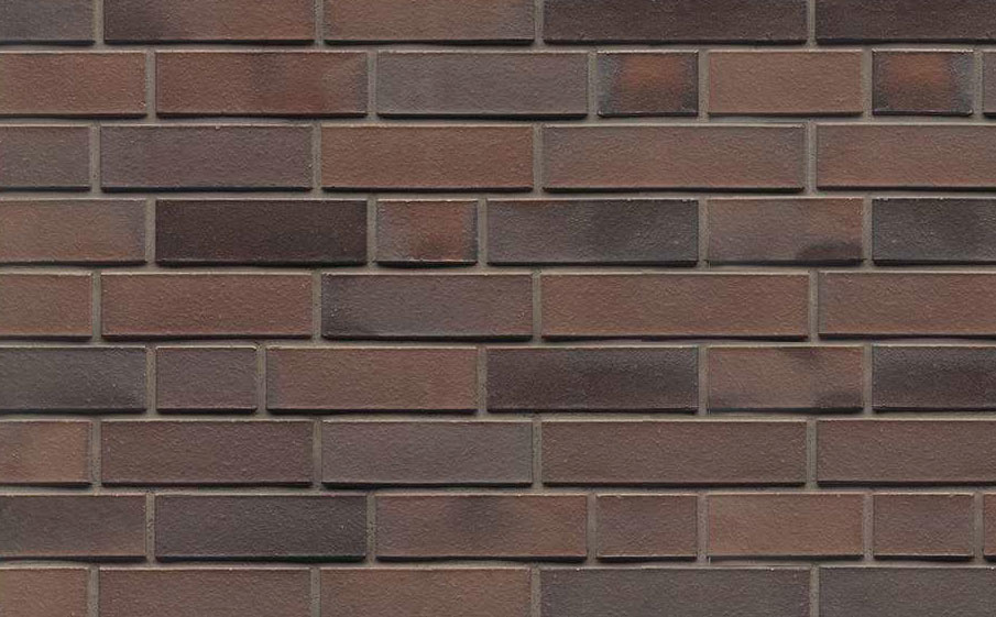 Кирпич клинкерный Westerwaelder Klinker Nr 33A Schwarz-braun, 240*115*52 мм