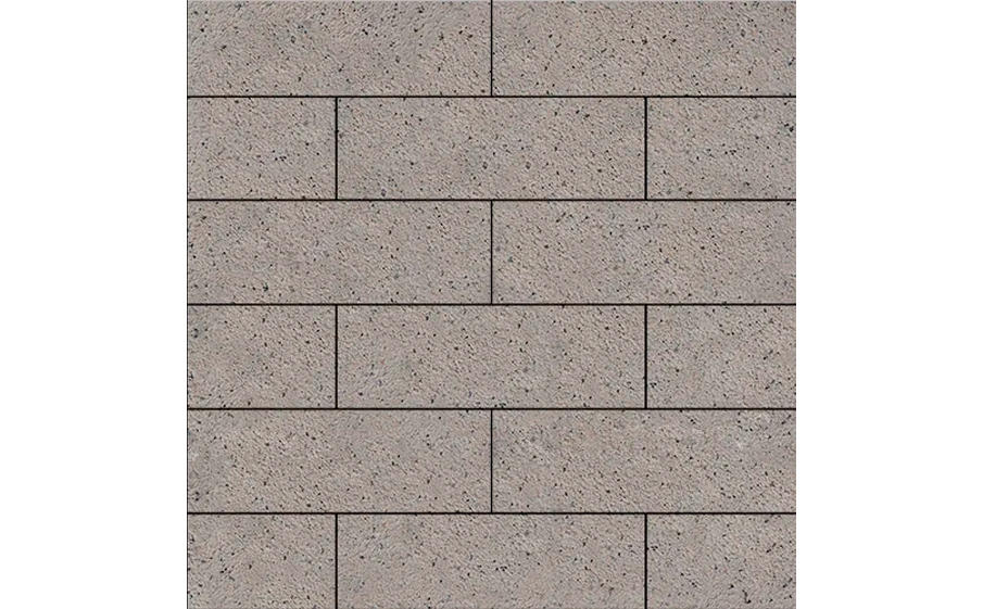 Плитка тротуарная SteinRus Гранада Б.7.П.8 Backwash, Травертин, 600*200*80 мм