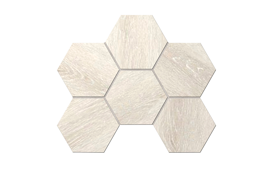 Мозаика Hexagon Ametis Daintree DA01, неполированный, 285*250*10 мм