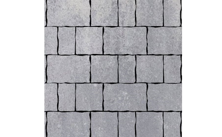 Плитка тротуарная SteinRus Старый город Б.2.Фсм.6, гладкая, ColorMix Монохром, толщина 60 мм
