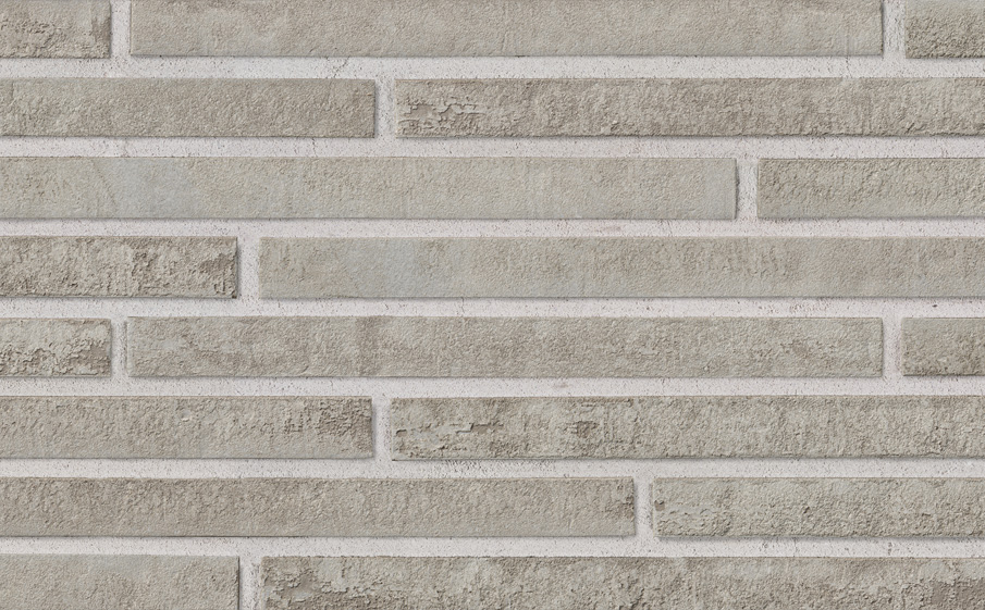 Клинкерная плитка под кирпич Stroeher Riegel 50, 452 silber-grau, 490*40*14 мм