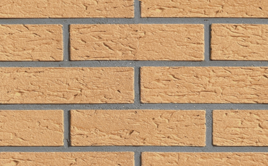 Кирпич клинкерный Muhr 01 Niederlausitzer Gelb рустик, 250*120*65 мм