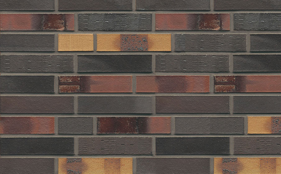 Кирпич клинкерный Westerwaelder Klinker Nr 40 Kobalt Spezial geflammt, 290*90*71 мм