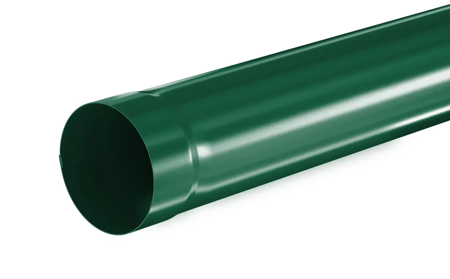 Труба водосточная Aquasystem PURAL RAL 6005 для системы D 125/90, 3 м