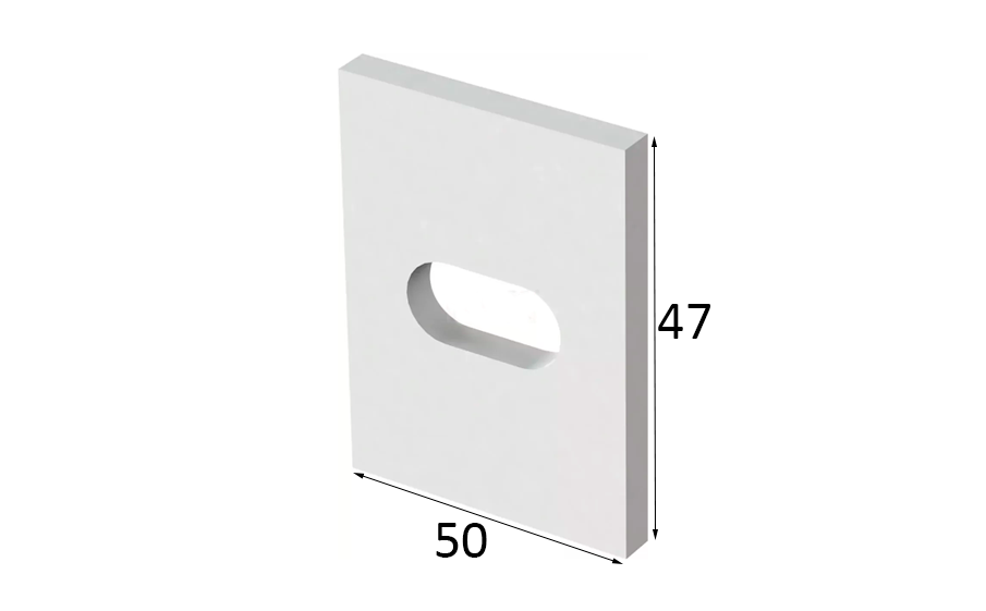 Термомост для кронштейнов UTECH (HILTI) Light VFH 2.0, MFT-ISO HS, 47*50*5 мм