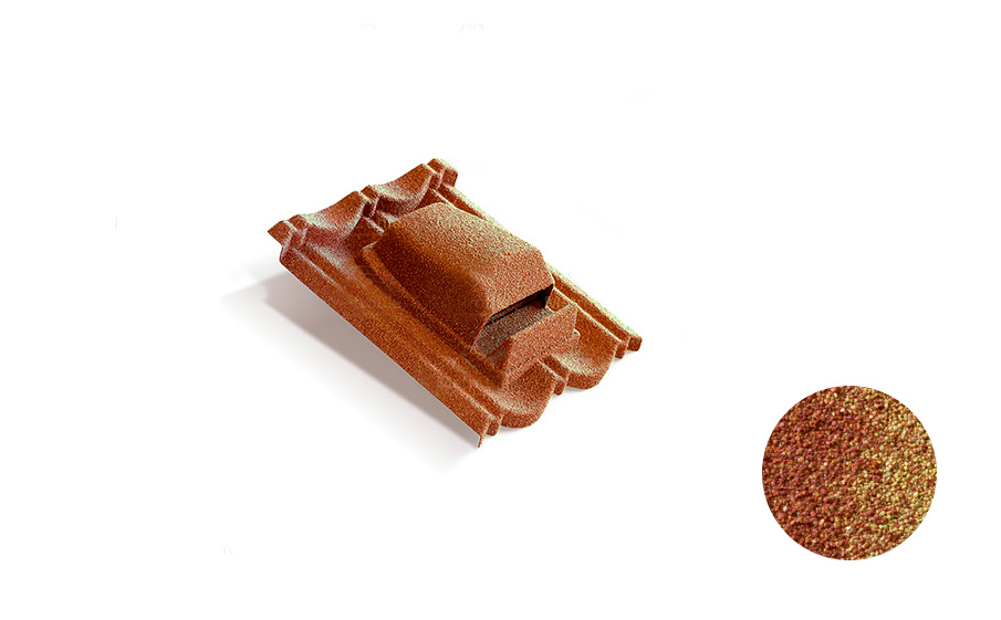 Кровельный вентилятор Metrotile RV75 Bond Terracotta yellow