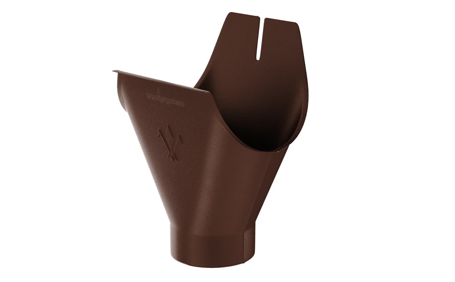 Воронка желоба Aquasystem PURAL MATT RAL 8017 для системы D 125/90