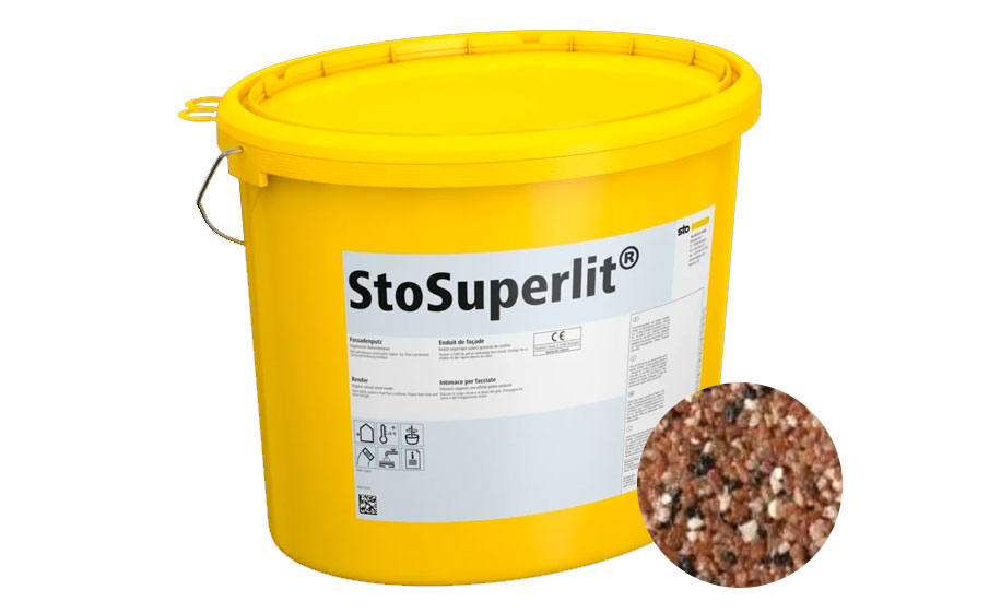 Декоративная штукатурка из натурального камня Sto-Superlit K 2,0, цвет 403, 23 кг