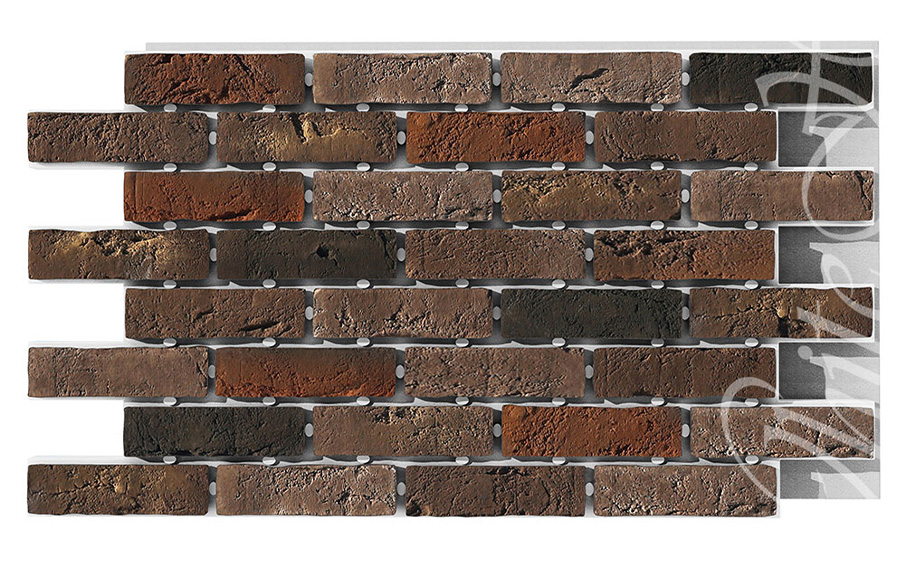 Термопанель White Hills Лондон брик Design T304-60, 1140*652*80 мм