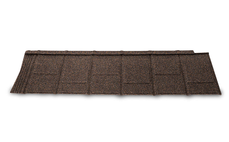 Композитная черепица рядовая Metrotile IShingle Coffee