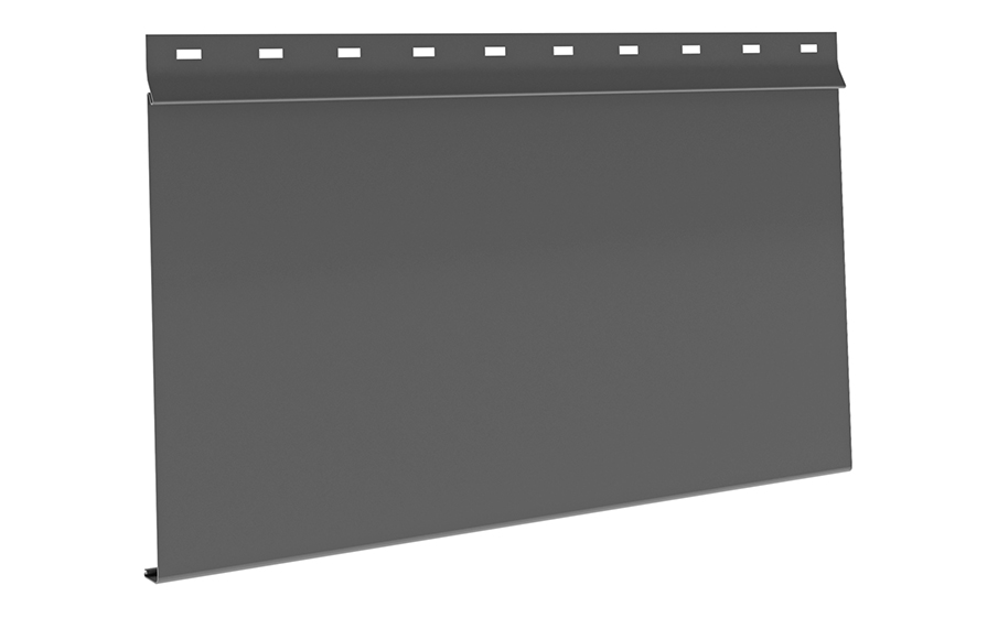 Скандинавская доска узкая Aquasystem RR 23 гладкая, сталь 0,5 мм PURAL (Zn275), 3 м