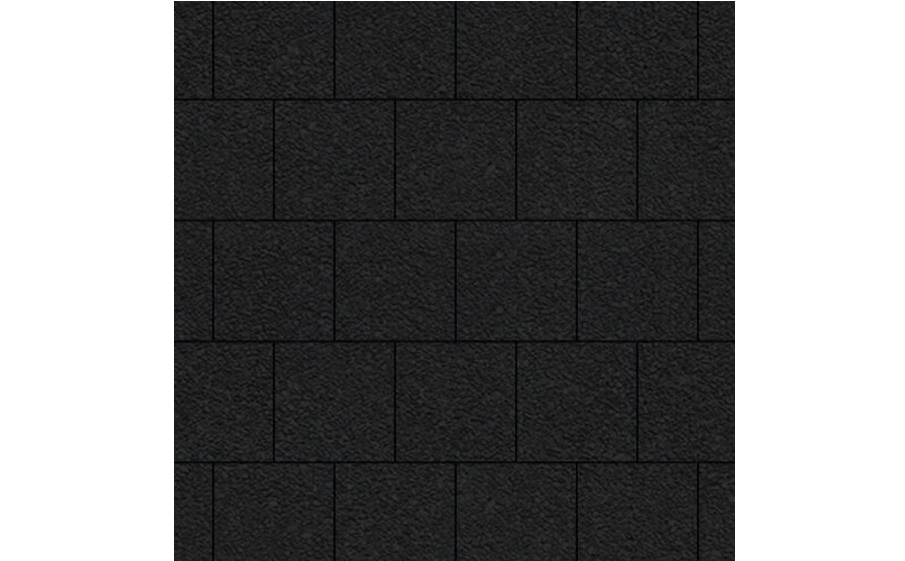 Плитка тротуарная SteinRus, Валенсия Б.3.К.8, Native, черный, 300*300*80 мм