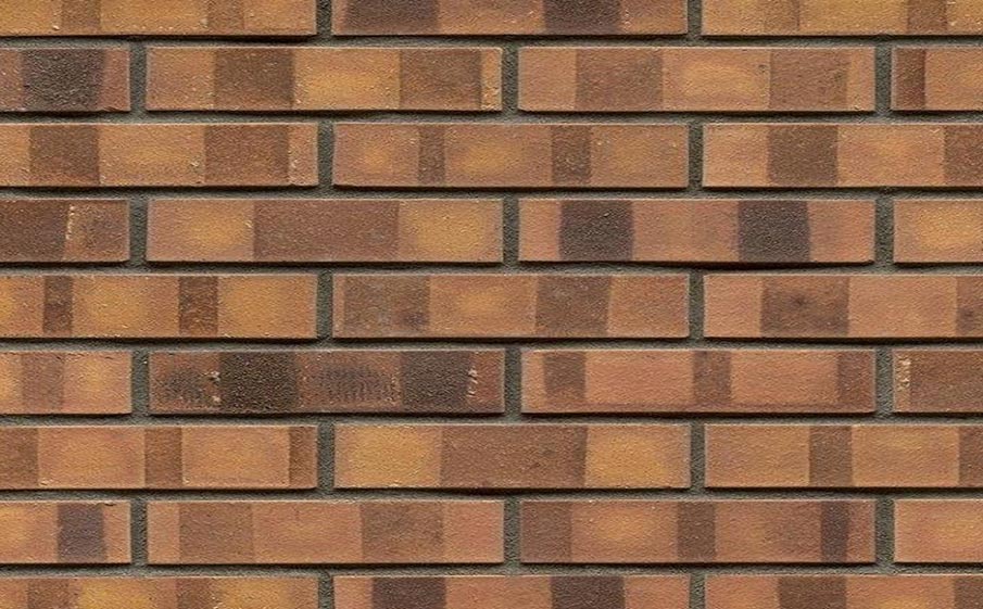 Кирпич клинкерный Westerwaelder Klinker Nr 08K Lachsrot Kohle, 240*90*40 мм