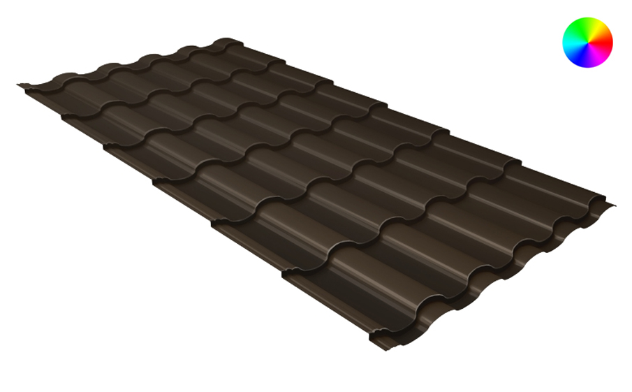 Металлочерепица GRAND LINE Kredo PurLite Matt